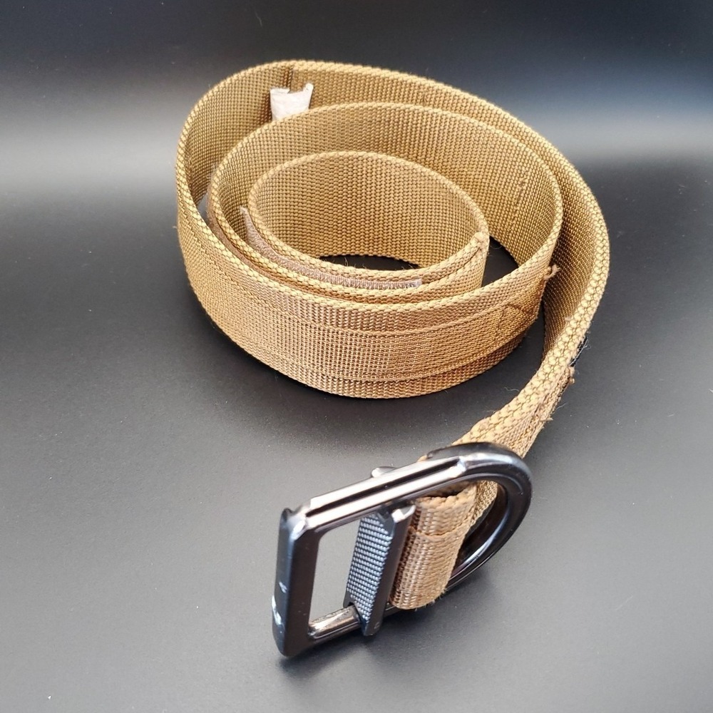 MOSSY OAK Tactical Web Belt Men's Size S-M (32-36) Bronze Tan